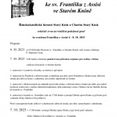 Pouť ke sv. Františku z Assisi ve Starém Kníně 1